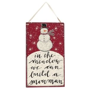 Build a Snowman - Wall Decor
